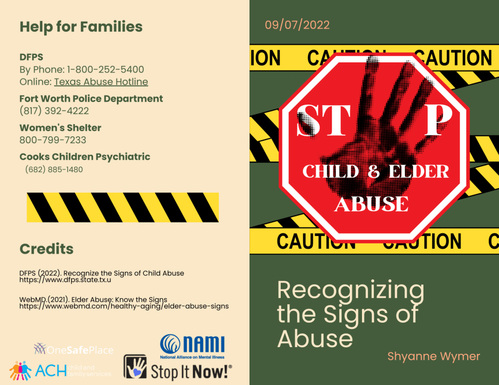 recognizing signs of abuse | Ms. Wymer's Classroom Blog